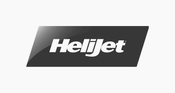 helijet grayscale logo