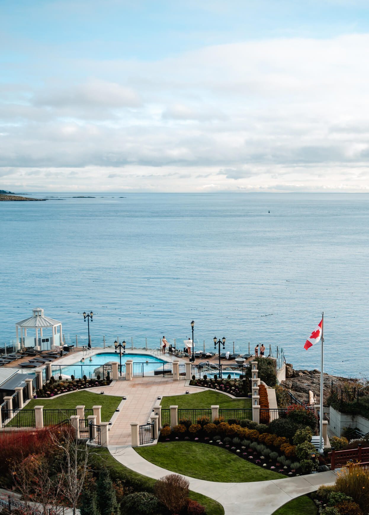 stunning ocean view mineral pools oceanfront spa