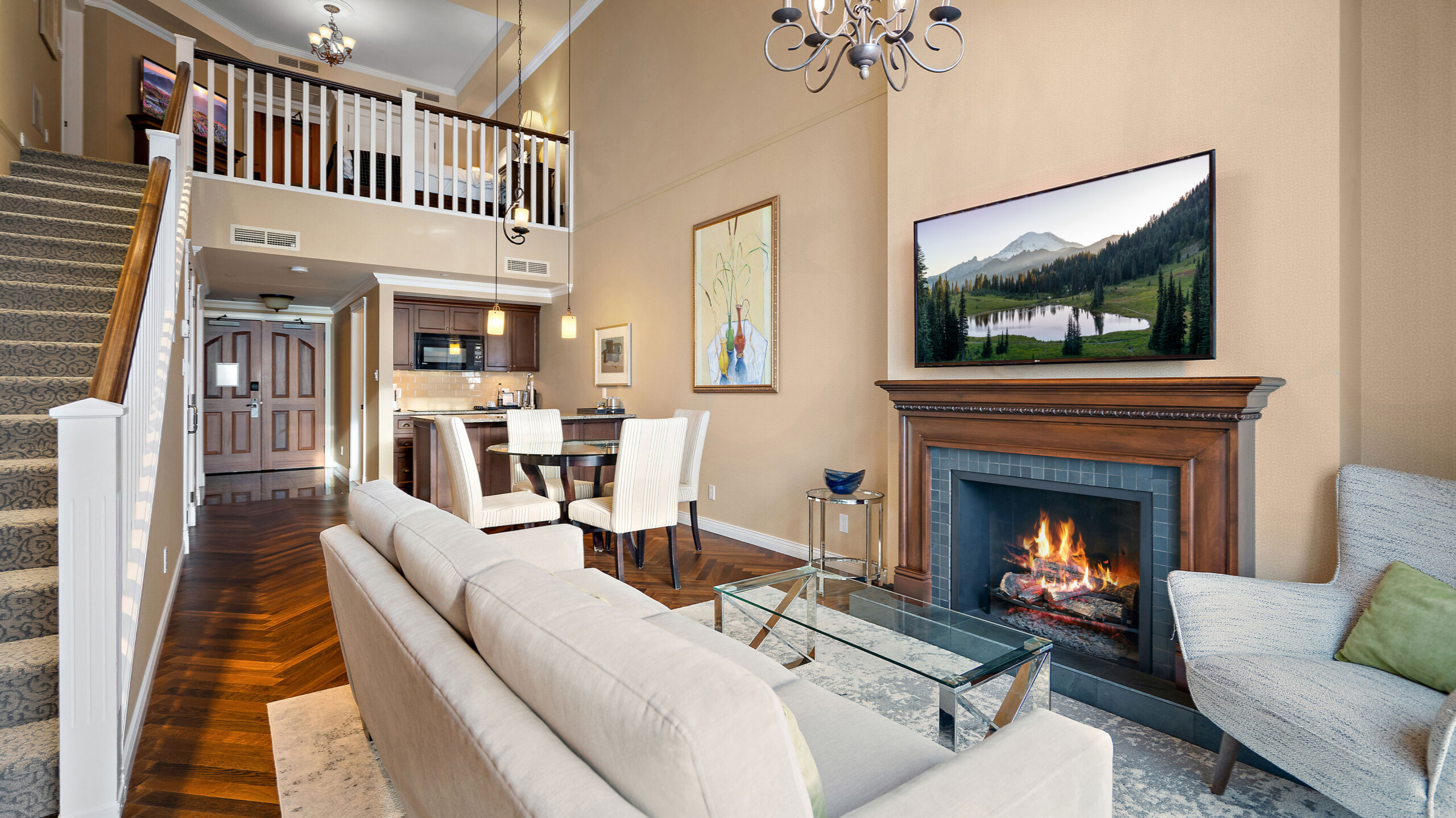 penthouse living room