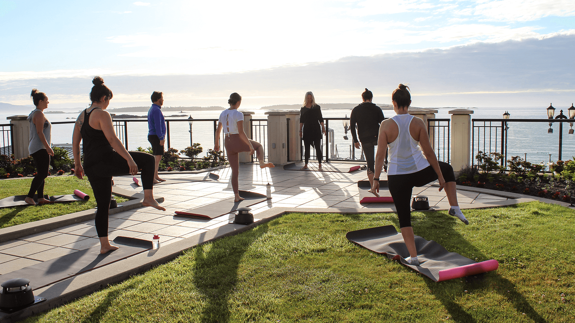 Sunrise Yoga in the Gardens