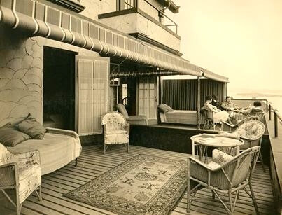 Ocean View Patios at the Oak Bay Beach Hotel