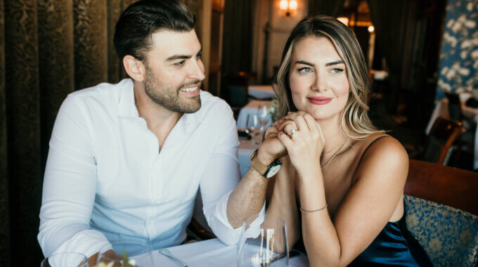 Valentine’s Day Dinner in The Dining Room