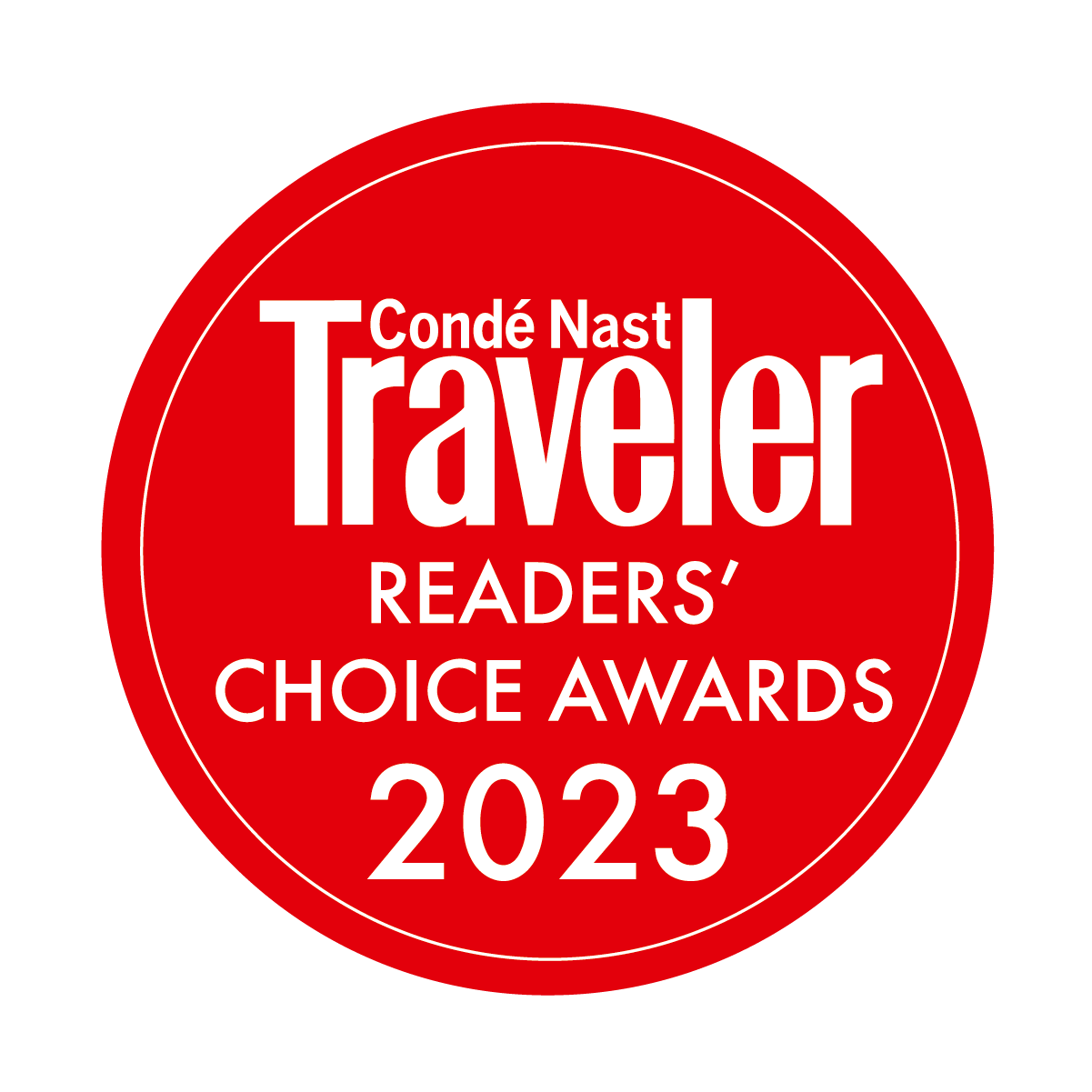 conde nast traveler 2023 reader's choice awards